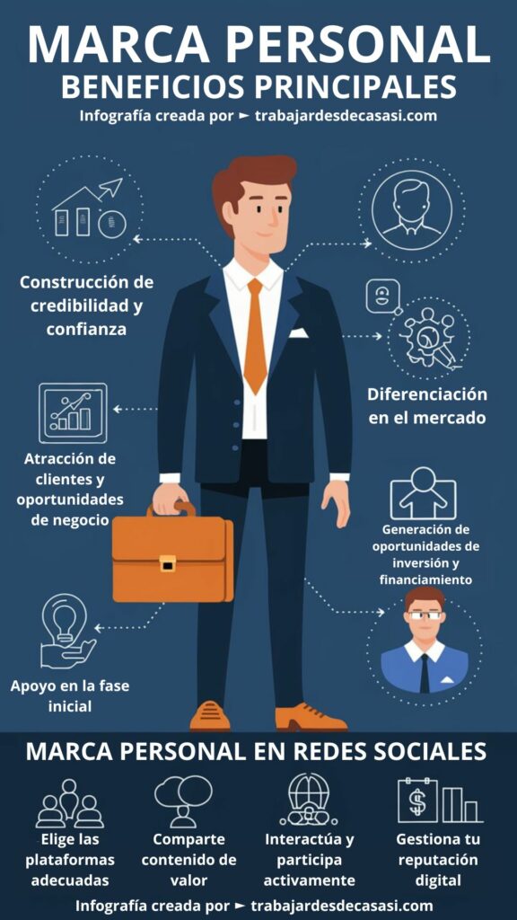 Marca personal infografía