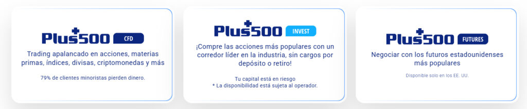 Plus500 es un broker multiactivo