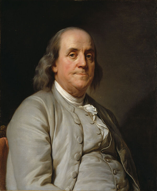 Benjamin Franklin Retrato