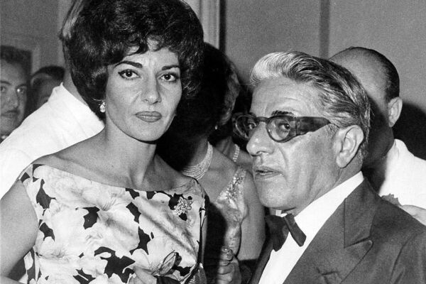 Onassis y María Callas