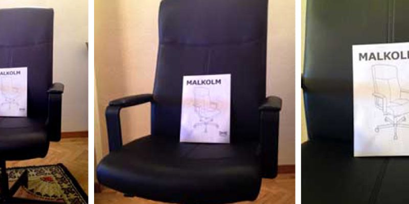 Silla de escritorio Malkolm imprescindible en nuestro trabajo diario.